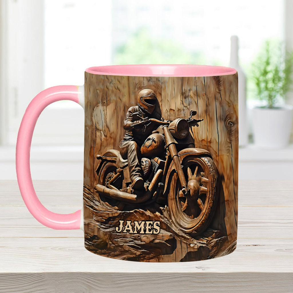 Personalized Biker Accent Mug Biker Gift For Harley Davidson Fans - Image 10