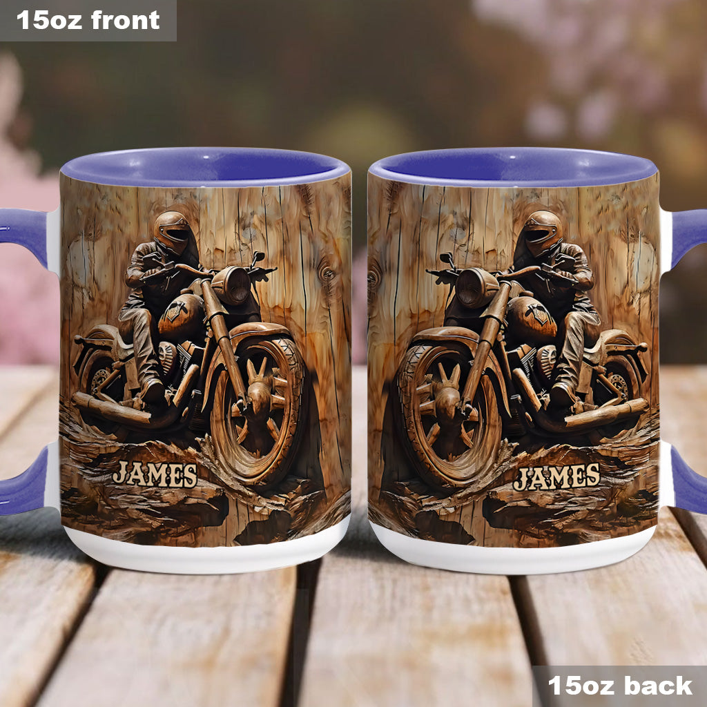 Personalized Biker Accent Mug Biker Gift For Harley Davidson Fans - Image 13