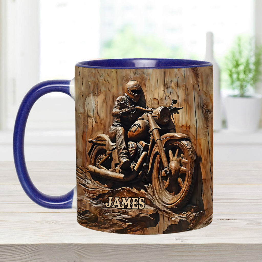 Personalized Biker Accent Mug Biker Gift For Harley Davidson Fans - Image 9