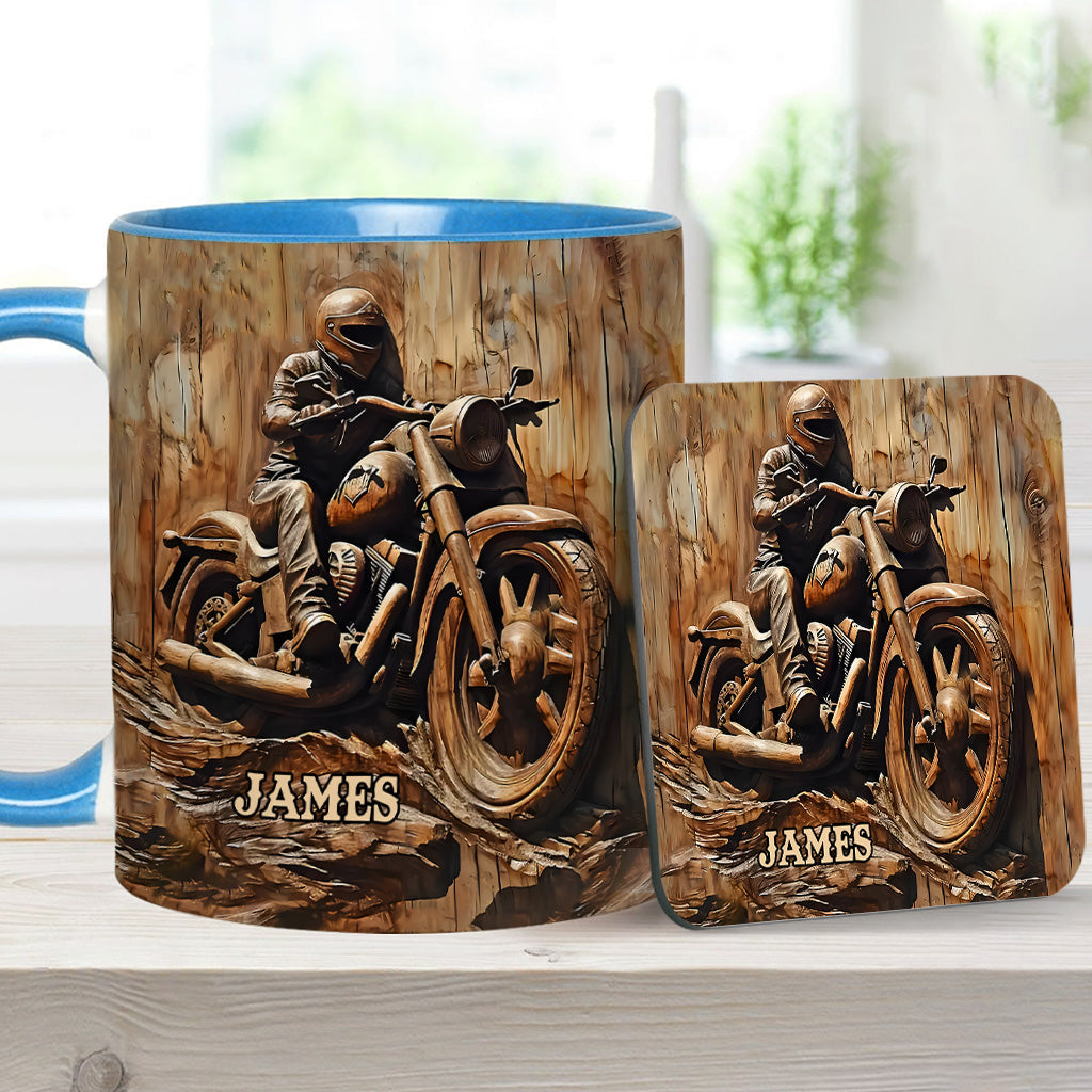 Personalized Biker Accent Mug Biker Gift For Harley Davidson Fans - Image 17