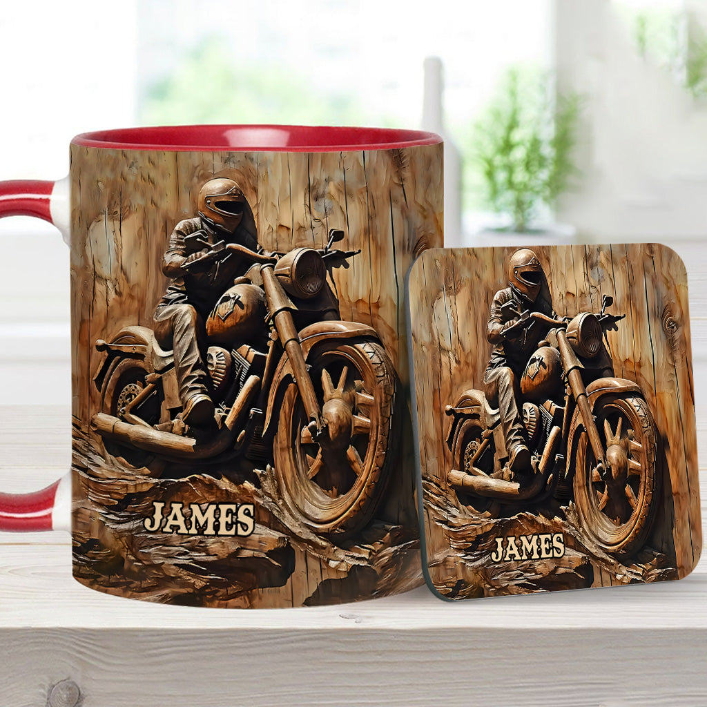 Personalized Biker Accent Mug Biker Gift For Harley Davidson Fans - Image 15