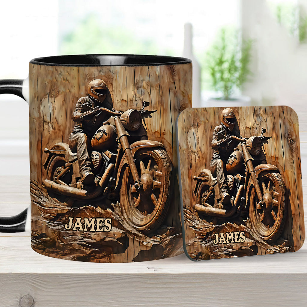 Personalized Biker Accent Mug Biker Gift For Harley Davidson Fans - Image 14