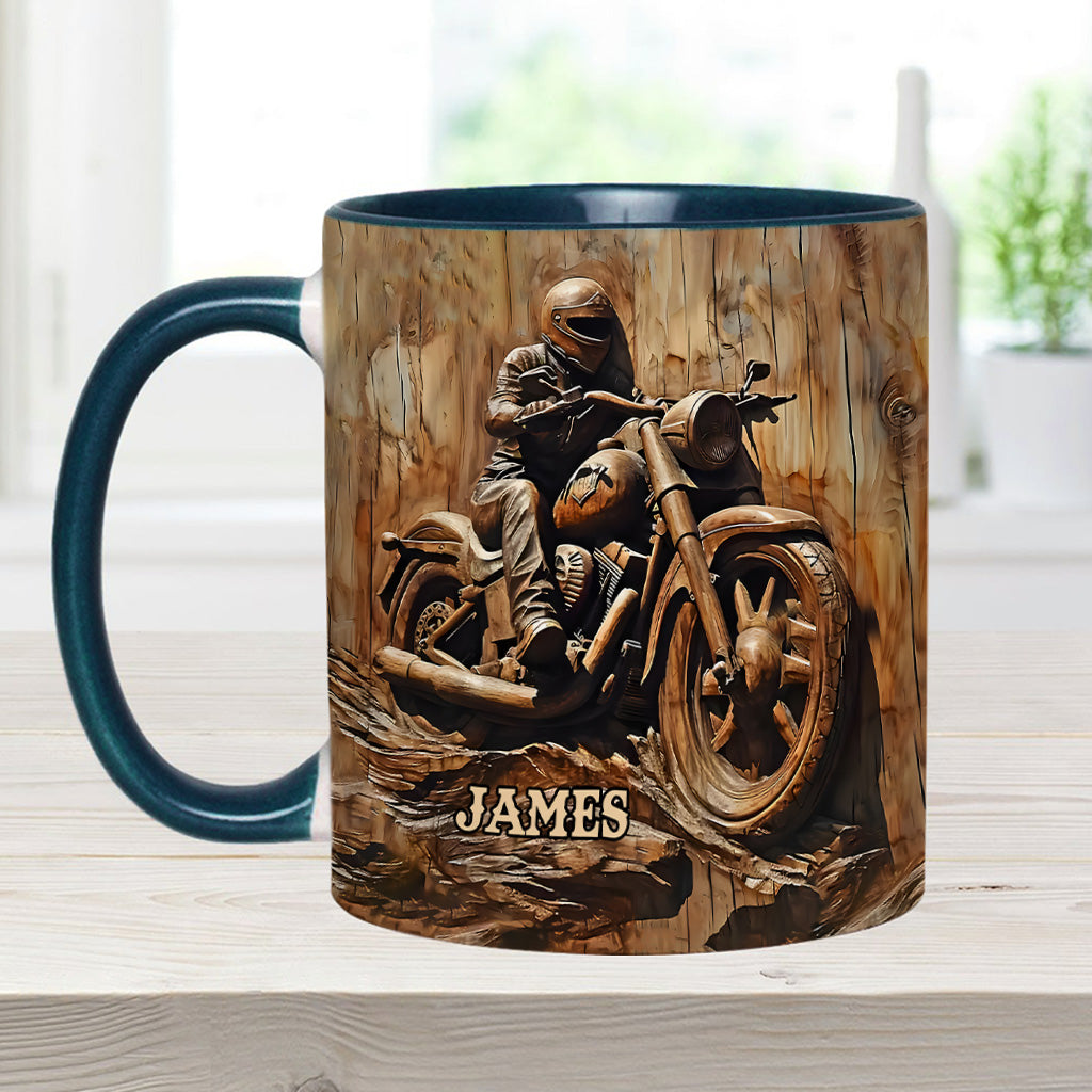 Personalized Biker Accent Mug Biker Gift For Harley Davidson Fans - Image 11