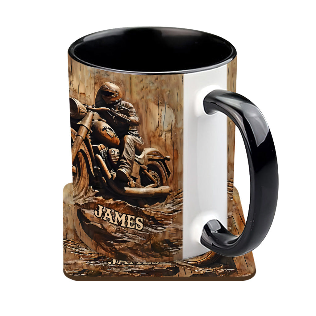 Personalized Biker Accent Mug Biker Gift For Harley Davidson Fans - Image 12