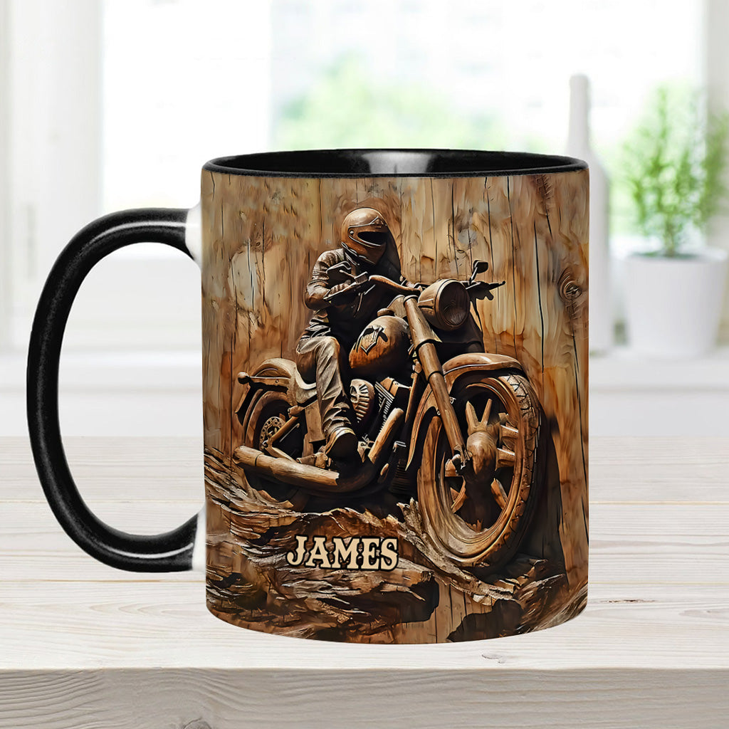 Personalized Biker Accent Mug Biker Gift For Harley Davidson Fans - Image 7