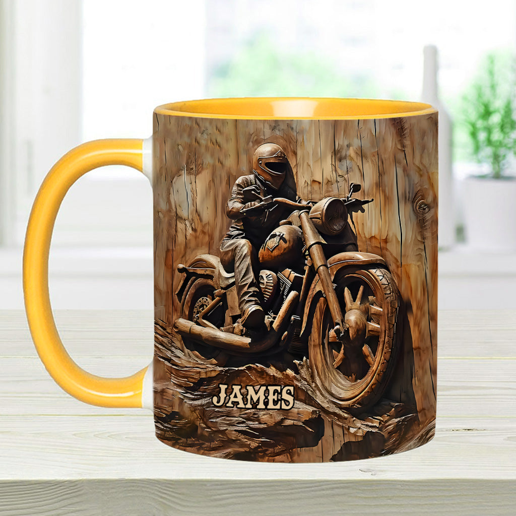 Personalized Biker Accent Mug Biker Gift For Harley Davidson Fans - Image 6