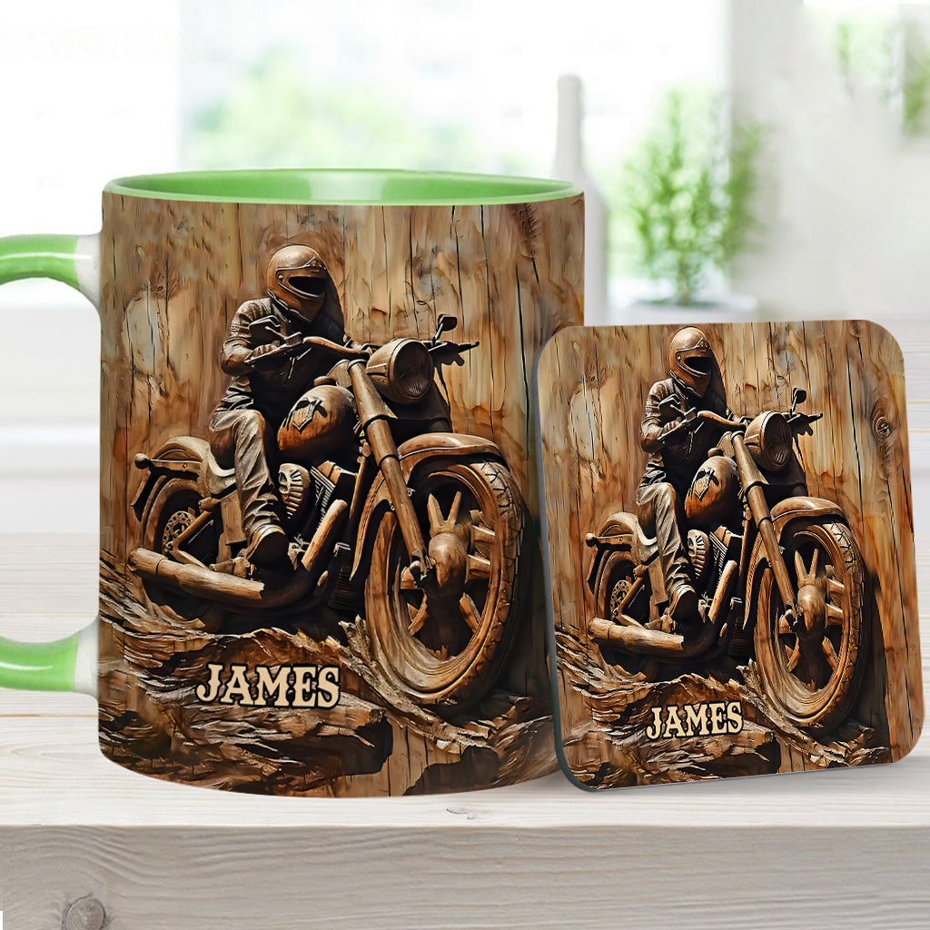 Personalized Biker Accent Mug Biker Gift For Harley Davidson Fans - Image 16