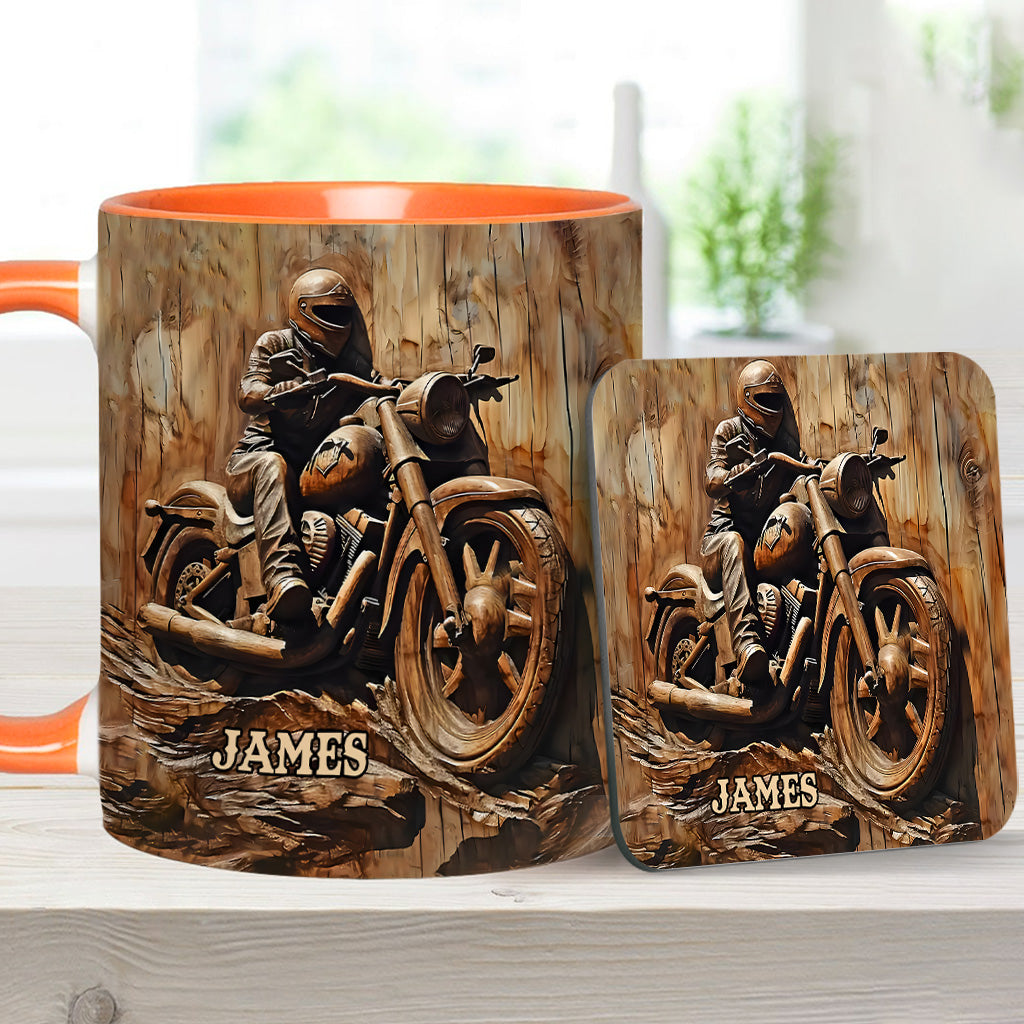 Personalized Biker Accent Mug Biker Gift For Harley Davidson Fans - Image 19