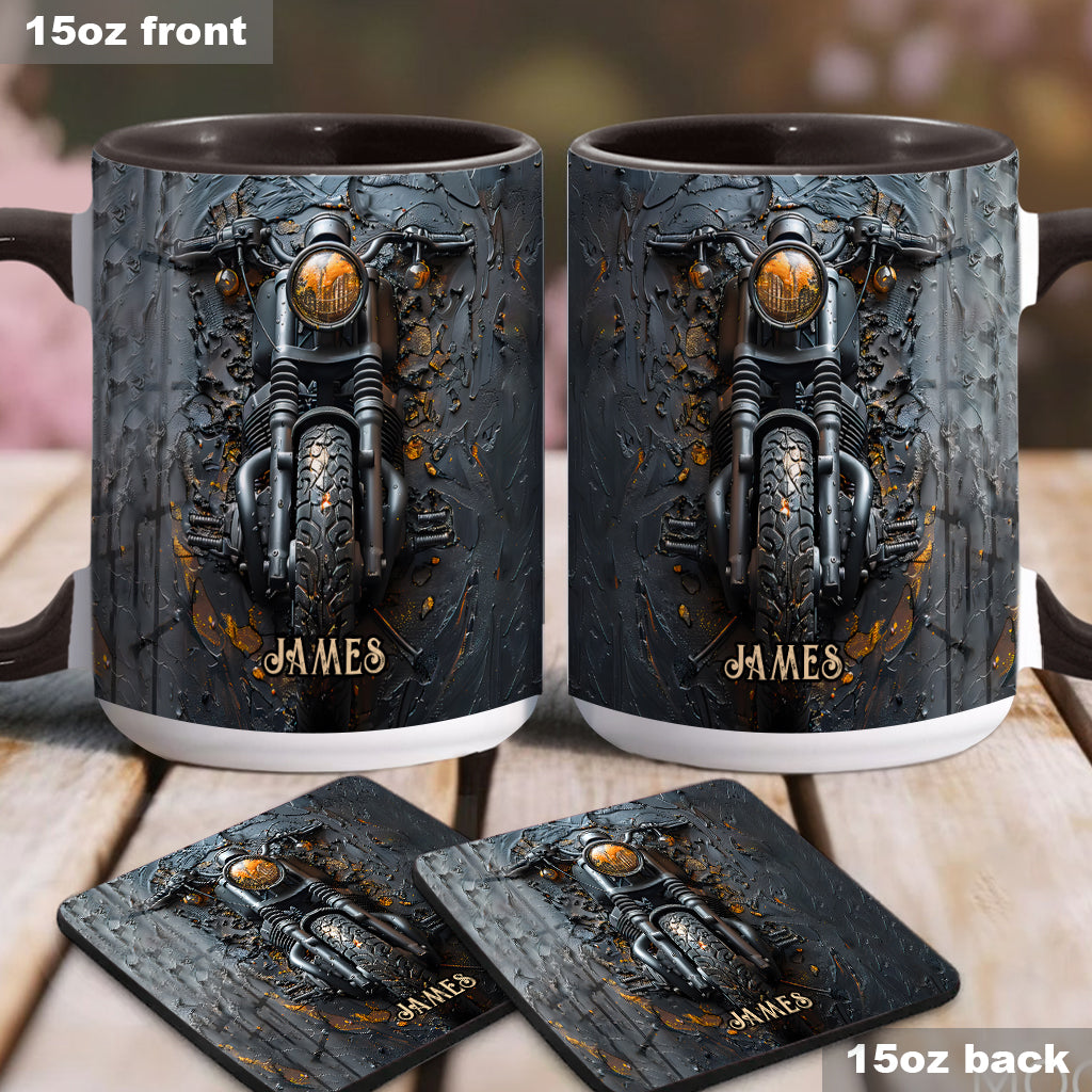 Personalized Biker Accent Mug Never Underestimate An Old Man With A Motorcycle Gift For Biker Enthusiasts - Image 10