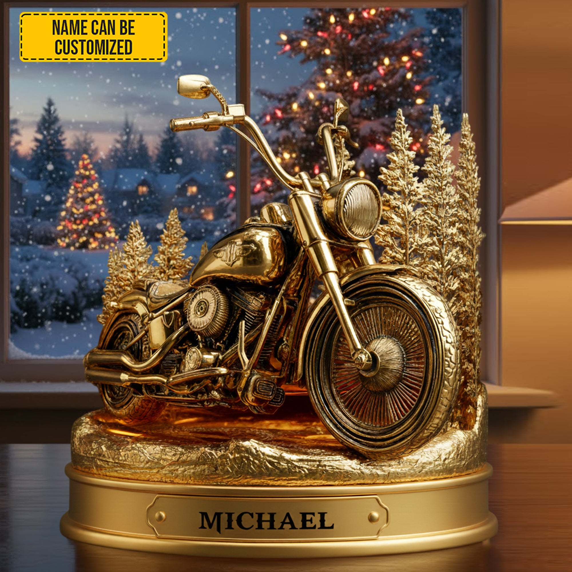 Personalized Biker Acrylic Plaque Rider Legend Motorcycle Christmas Gifts - Image 2