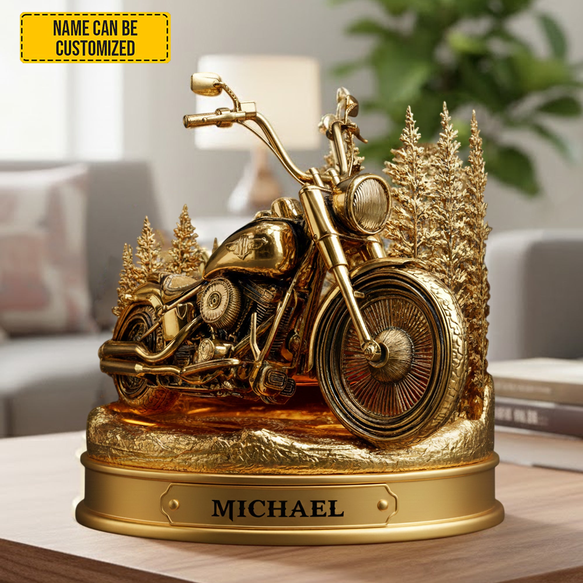 Personalized Biker Acrylic Plaque Rider Legend Motorcycle Christmas Gifts - Image 3