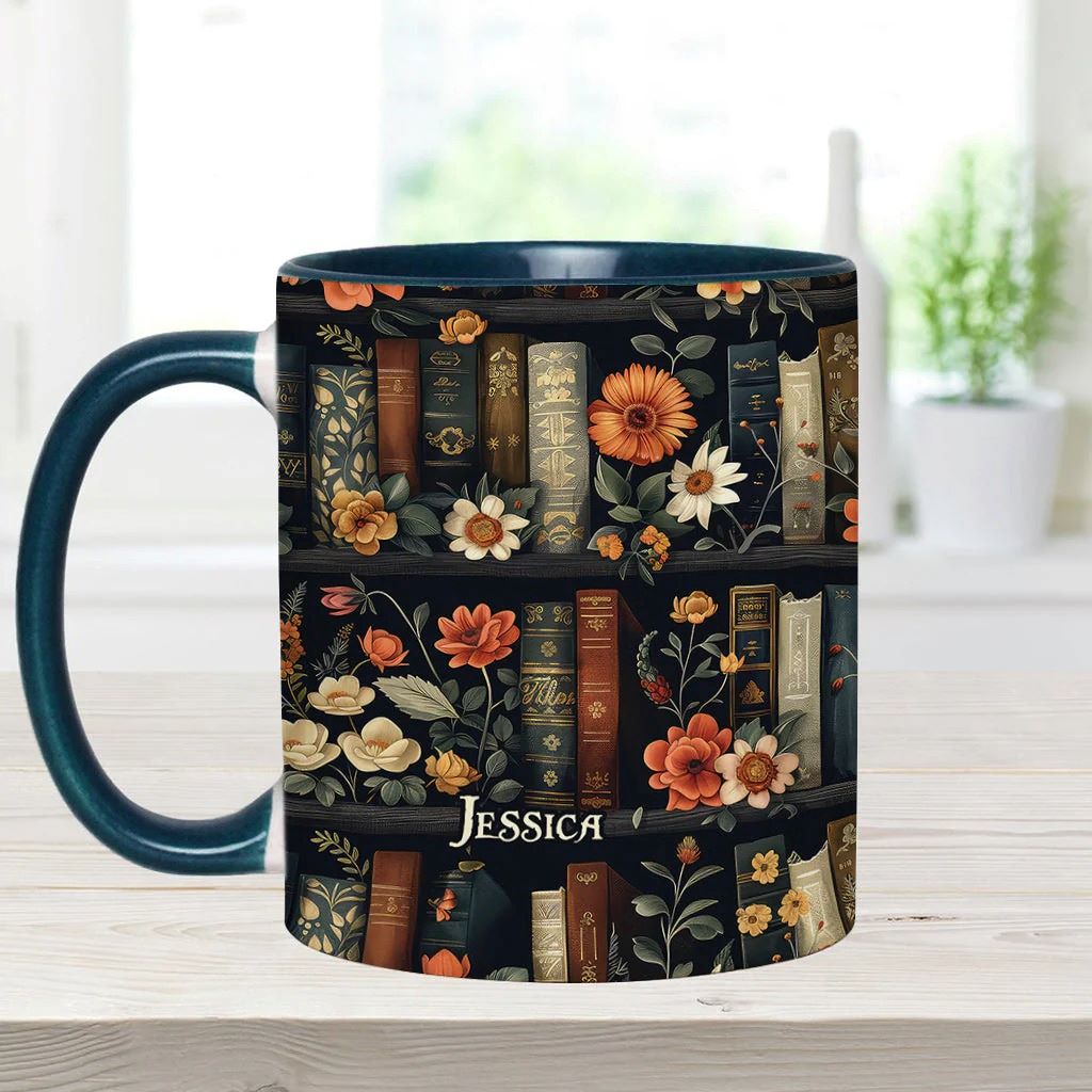Personalized Book Accent Mug Yes I Do Need All These Books Gift For Boyfriends - Image 11
