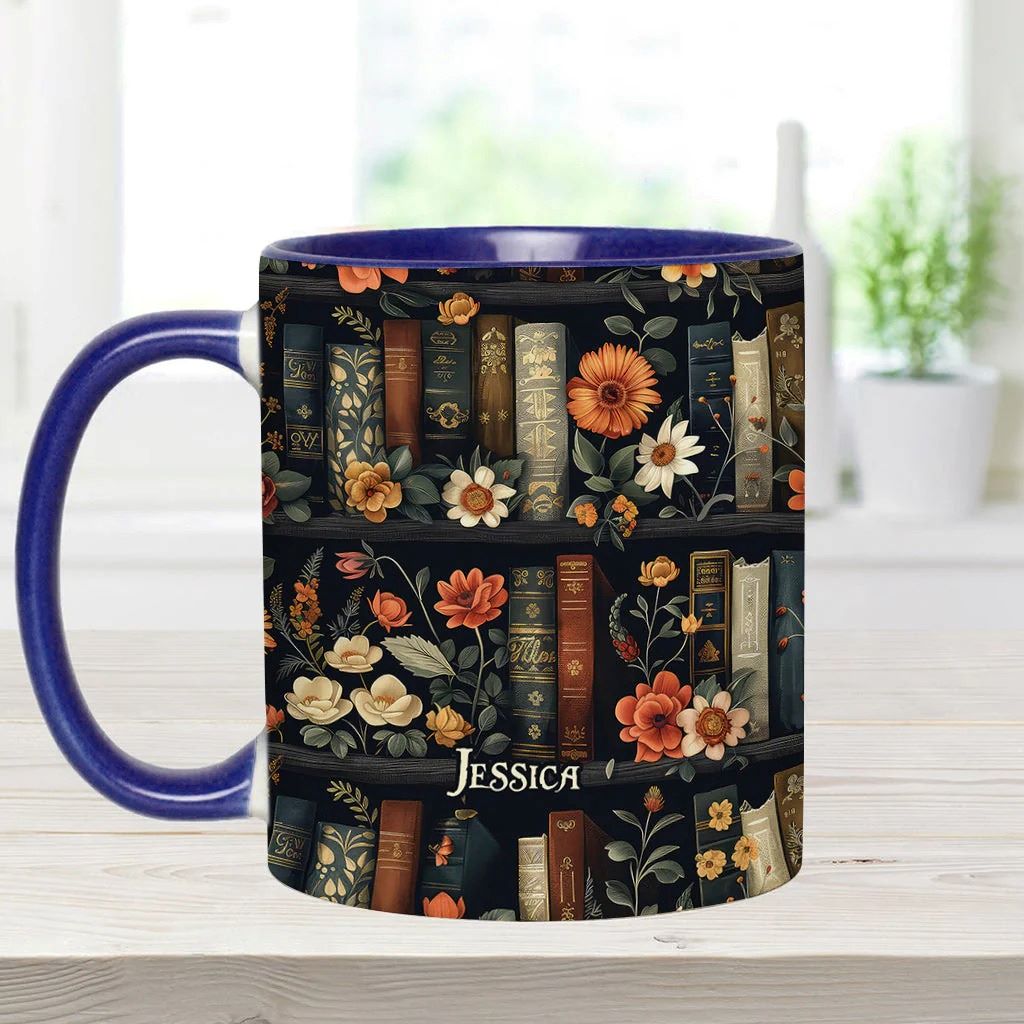 Personalized Book Accent Mug Yes I Do Need All These Books Gift For Boyfriends - Image 9