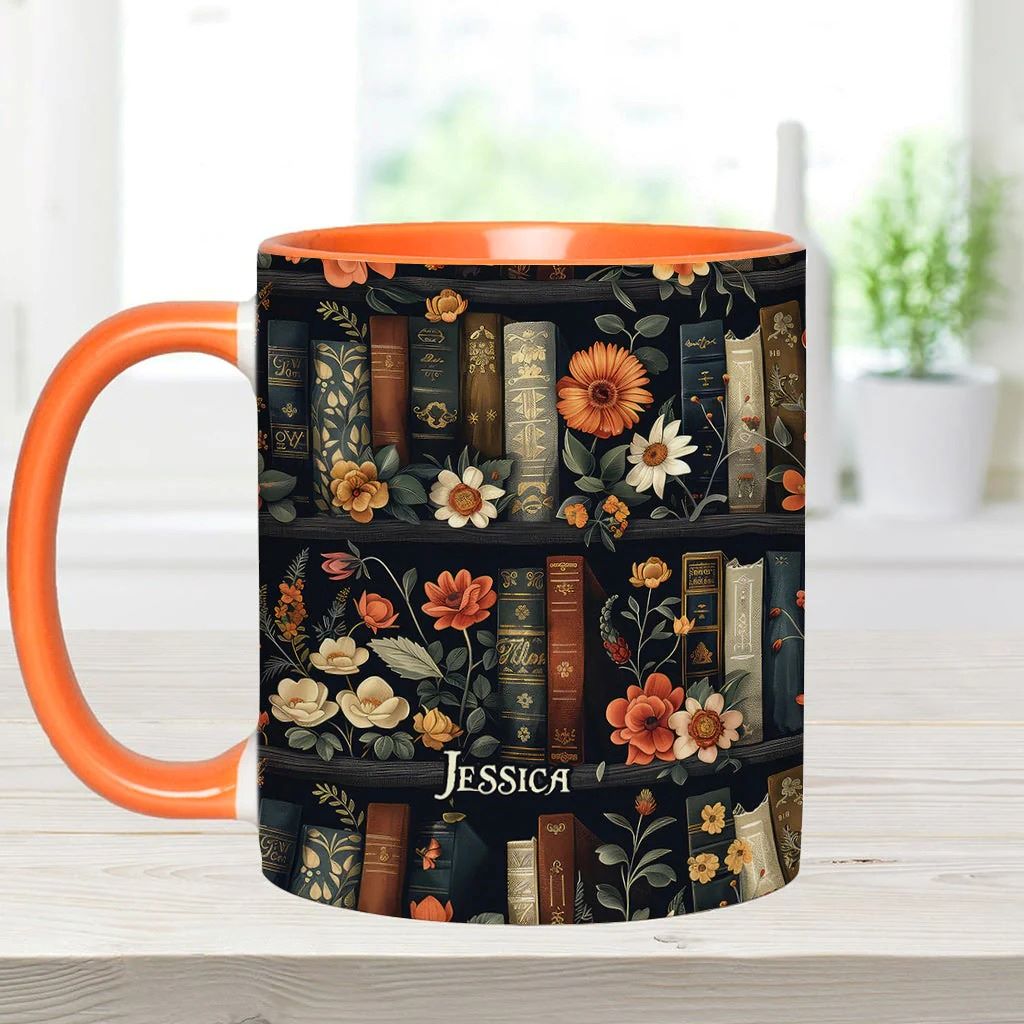 Personalized Book Accent Mug Yes I Do Need All These Books Gift For Boyfriends - Image 4