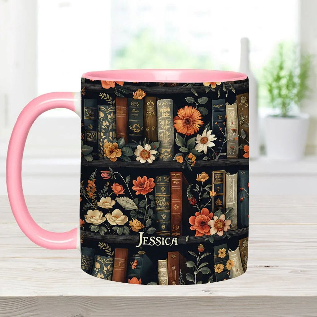 Personalized Book Accent Mug Yes I Do Need All These Books Gift For Boyfriends - Image 10