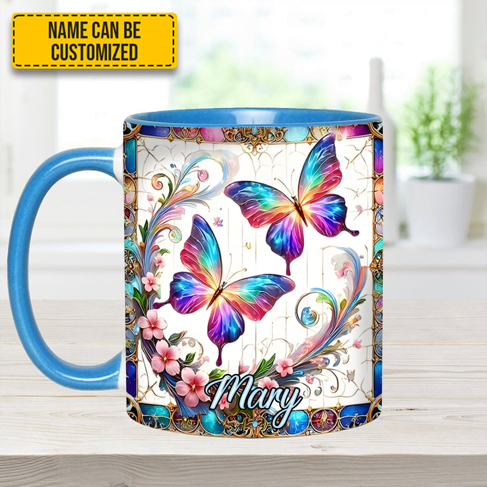 Personalized Butterfly Accent Mug Beautiful Butterflies Butterfly Lover Gifts For Women - Image 11