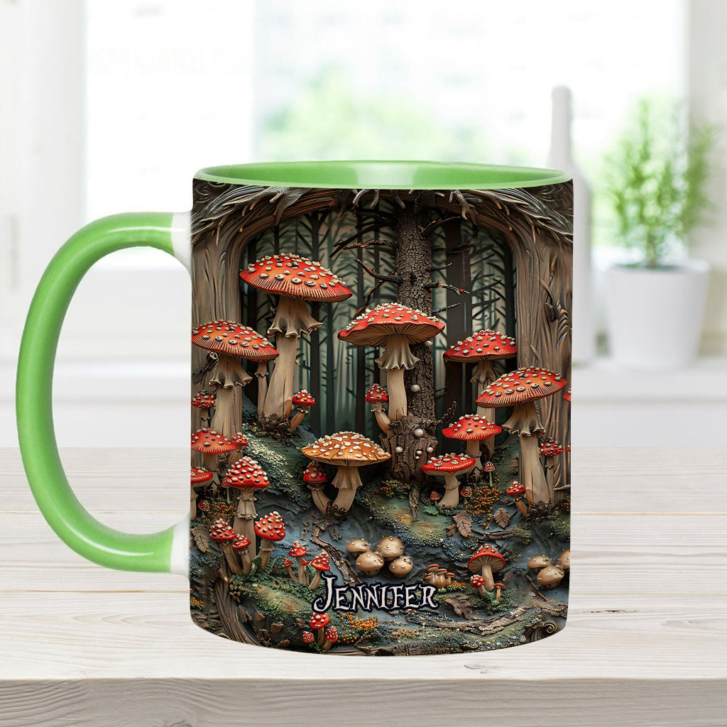 Personalized Camping Accent Mug Into The Forest Gift For Wilderness Explorerst - Image 8