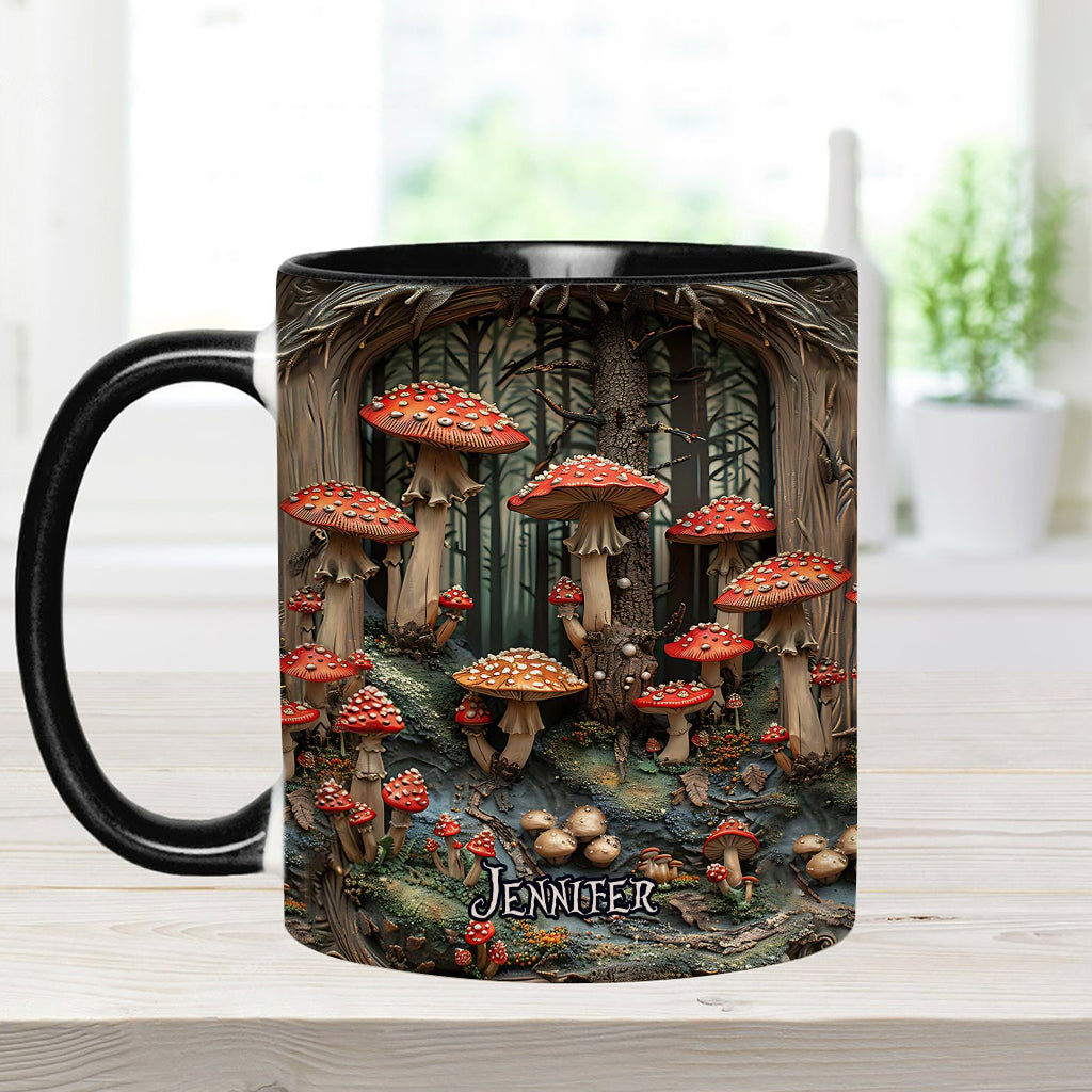 Personalized Camping Accent Mug Into The Forest Gift For Wilderness Explorerst - Image 6