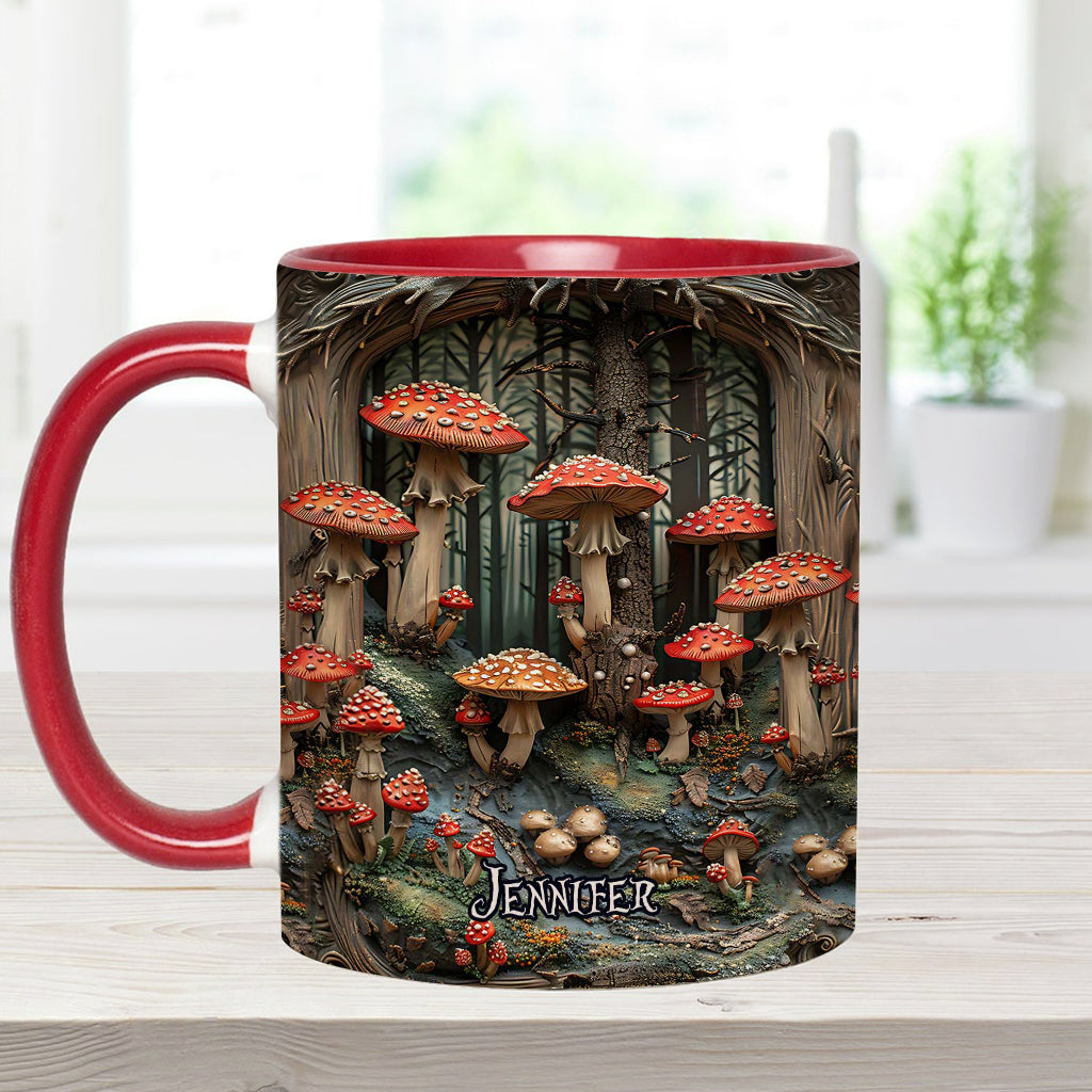 Personalized Camping Accent Mug Into The Forest Gift For Wilderness Explorerst - Image 7