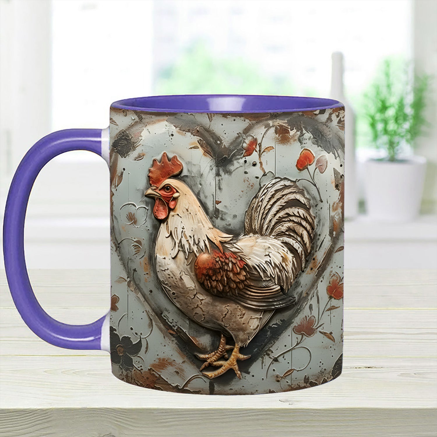 Personalized Chicken Accent Mug Chicken Best Gifts For Chicken Owners - Image 9