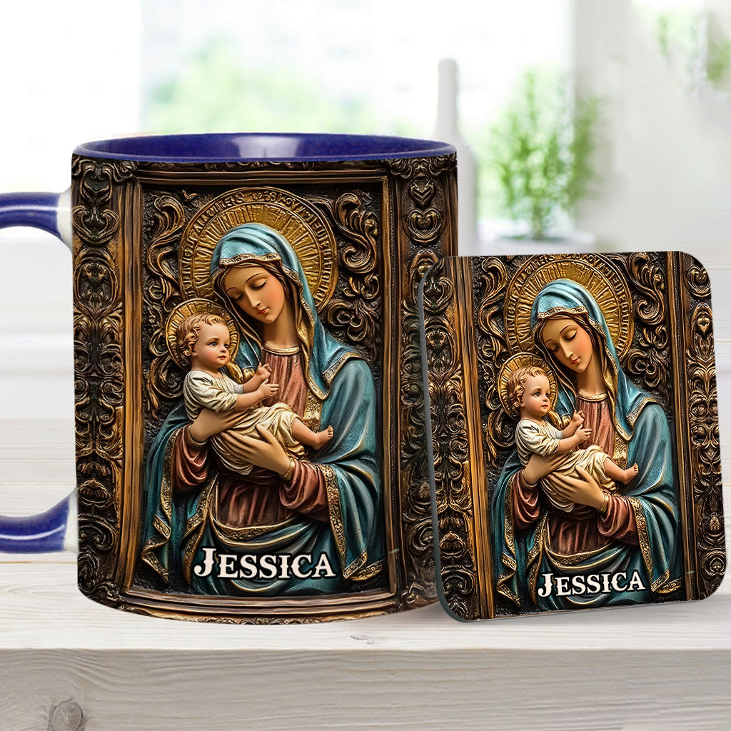 Personalized Christian Accent Mug Believer Gift For Stoner Fashionistas