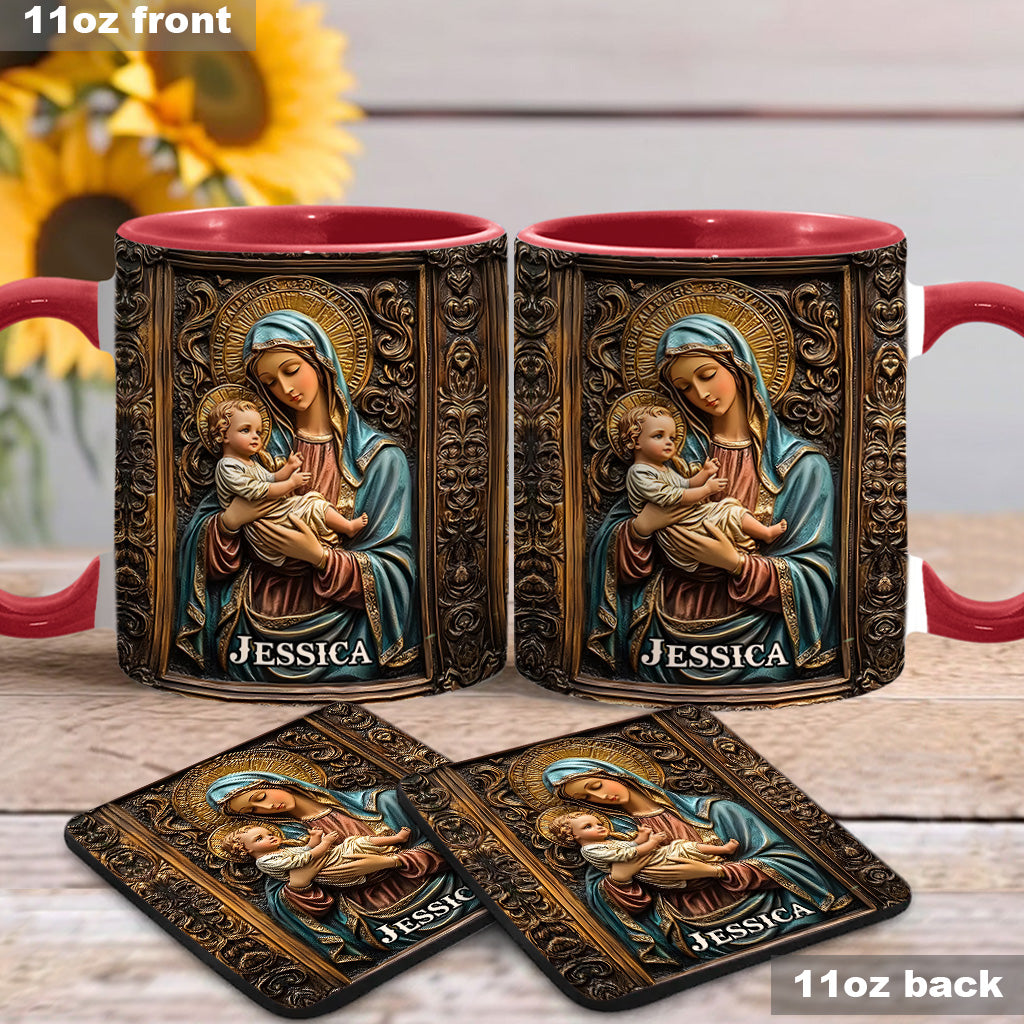 Personalized Christian Accent Mug Believer Gift For Stoner Fashionistas - Image 19