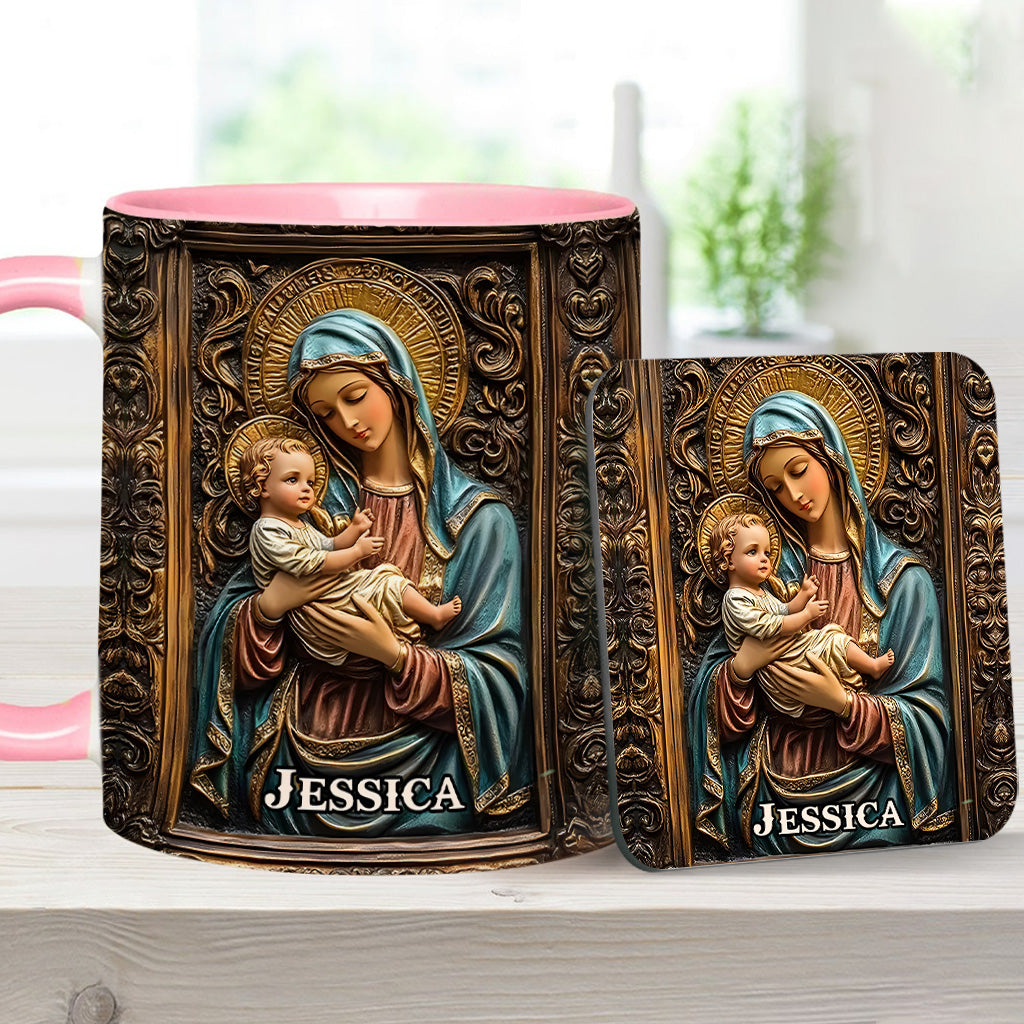 Personalized Christian Accent Mug Believer Gift For Stoner Fashionistas - Image 6