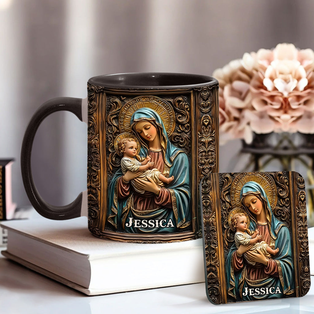 Personalized Christian Accent Mug Believer Gift For Stoner Fashionistas - Image 17