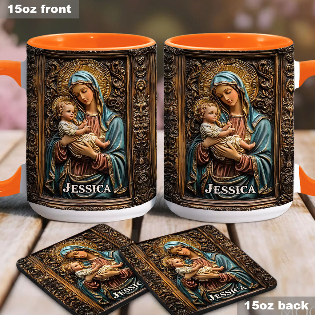 Personalized Christian Accent Mug Believer Gift For Stoner Fashionistas - Image 20