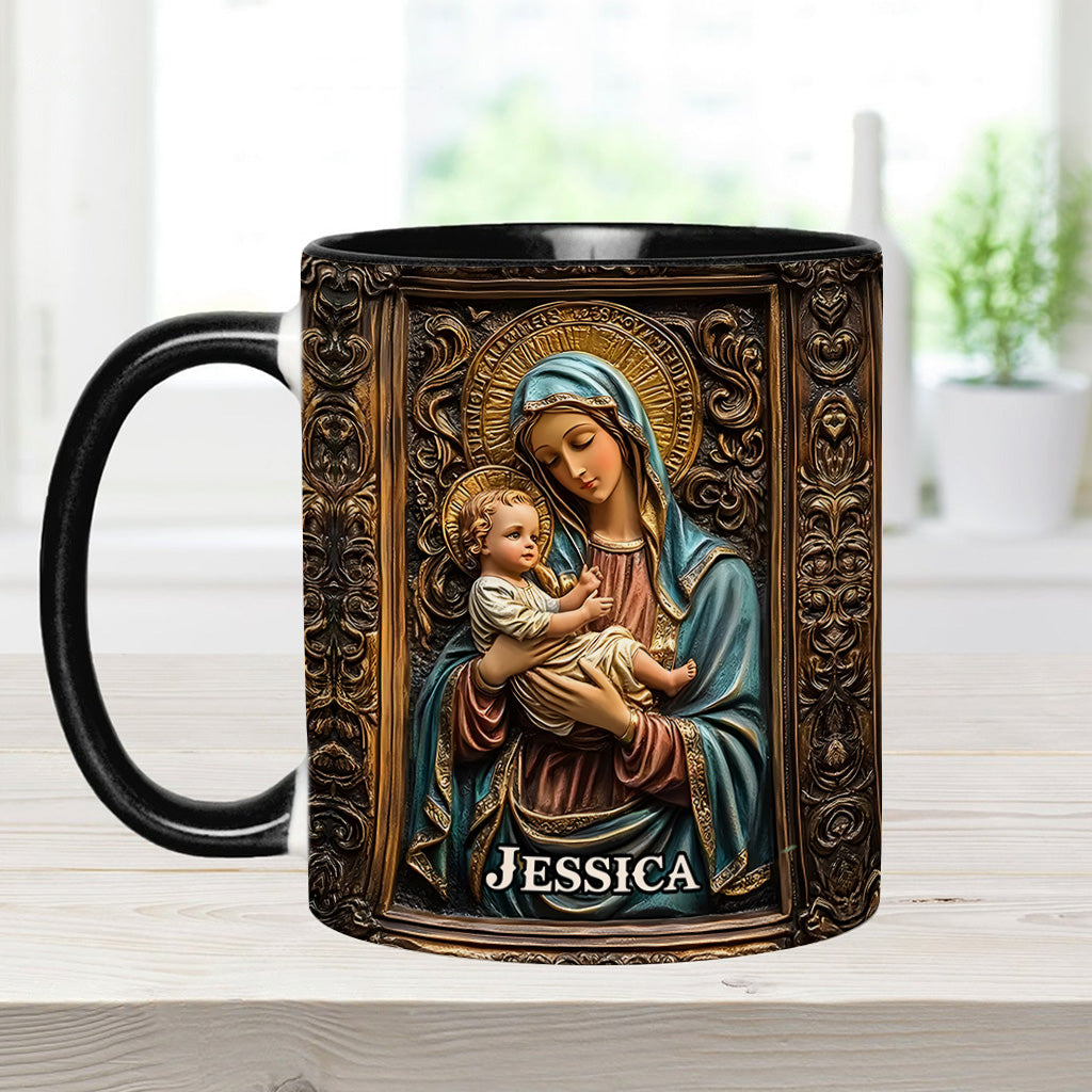 Personalized Christian Accent Mug Believer Gift For Stoner Fashionistas - Image 13