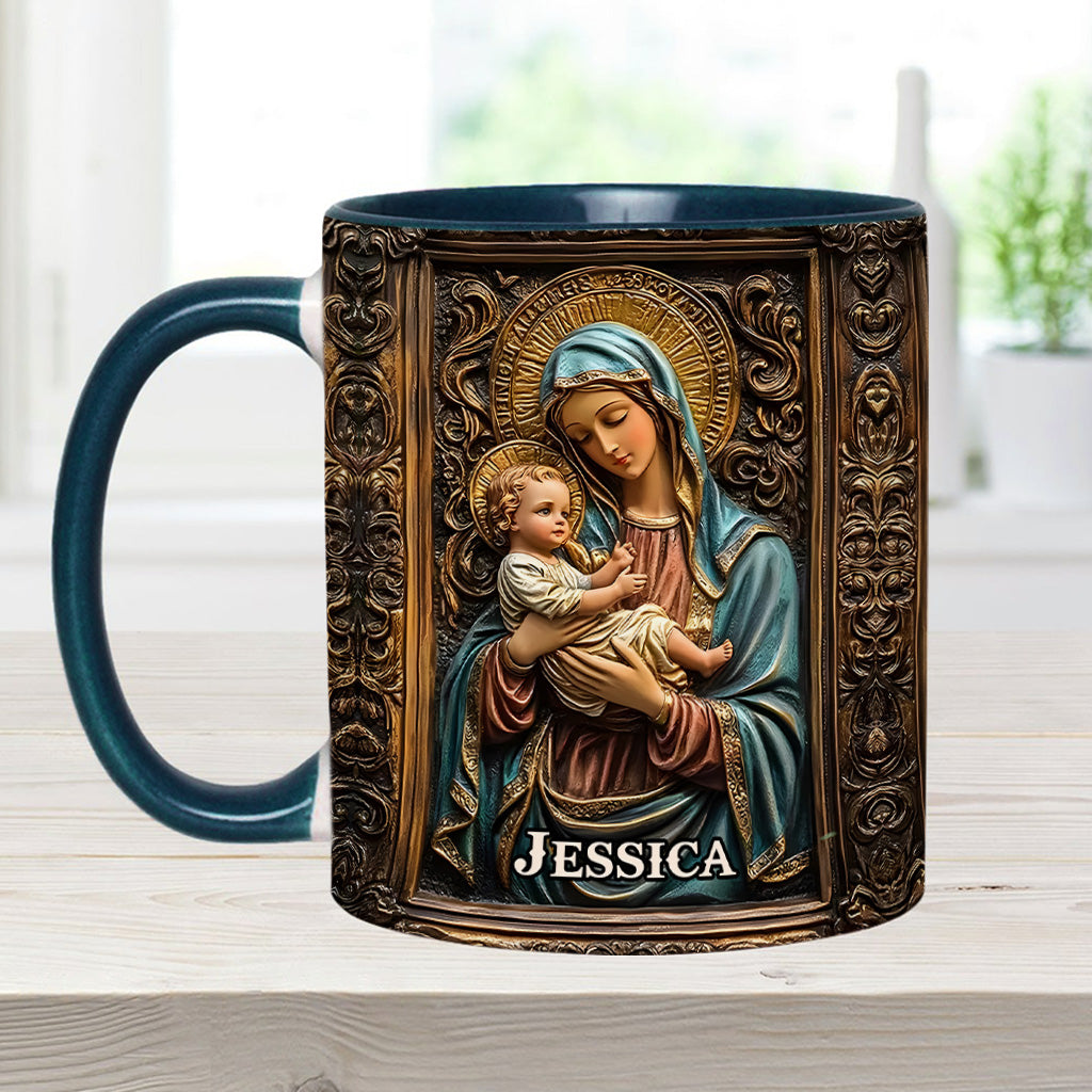 Personalized Christian Accent Mug Believer Gift For Stoner Fashionistas - Image 12
