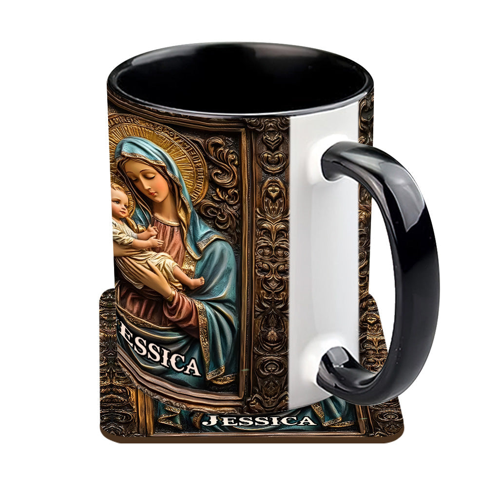 Personalized Christian Accent Mug Believer Gift For Stoner Fashionistas - Image 2