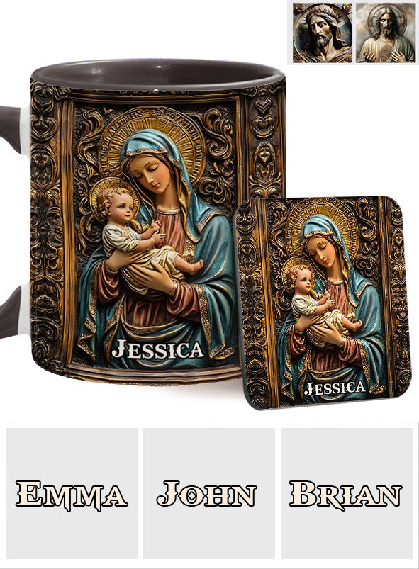Personalized Christian Accent Mug Believer Gift For Stoner Fashionistas - Image 3