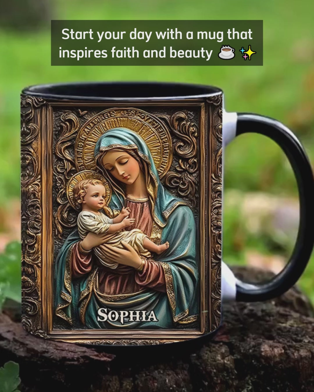 Personalized Christian Accent Mug Believer Gift For Stoner Fashionistas - Image 4