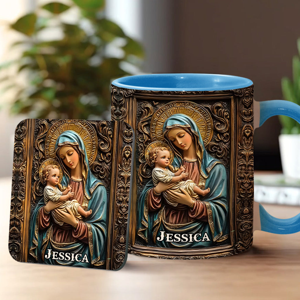 Personalized Christian Accent Mug Believer Gift For Stoner Fashionistas - Image 18