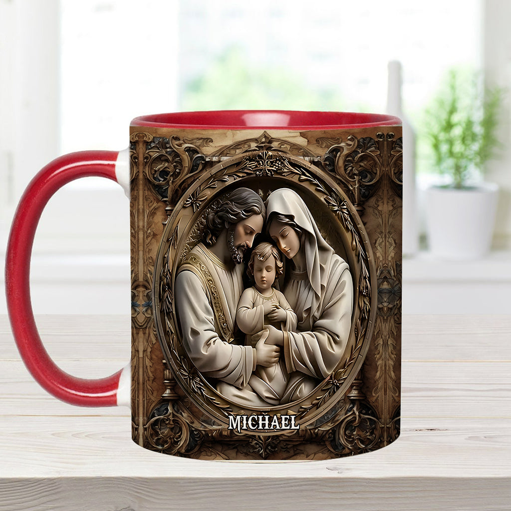Personalized Christian Accent Mug I Believe In Him Funny Stoner Chick Gift - Image 8