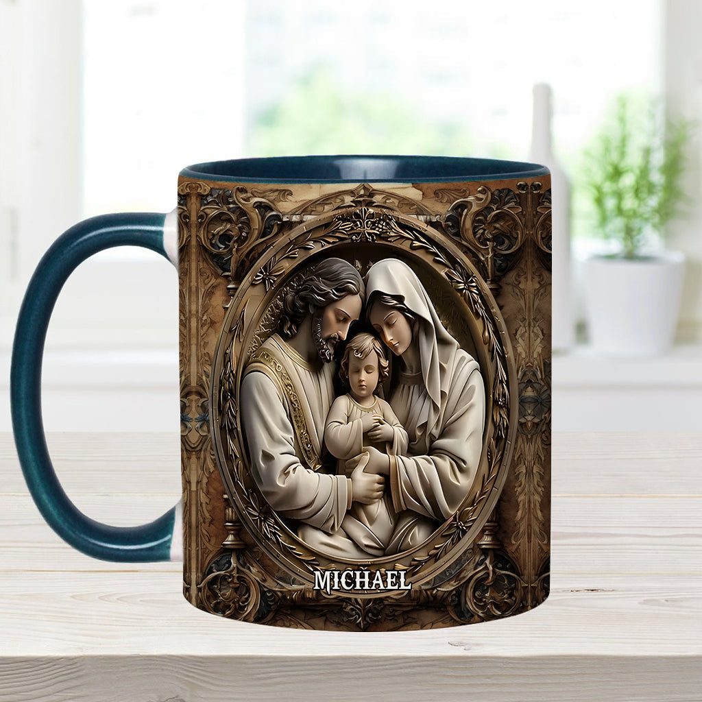 Personalized Christian Accent Mug I Believe In Him Funny Stoner Chick Gift - Image 10