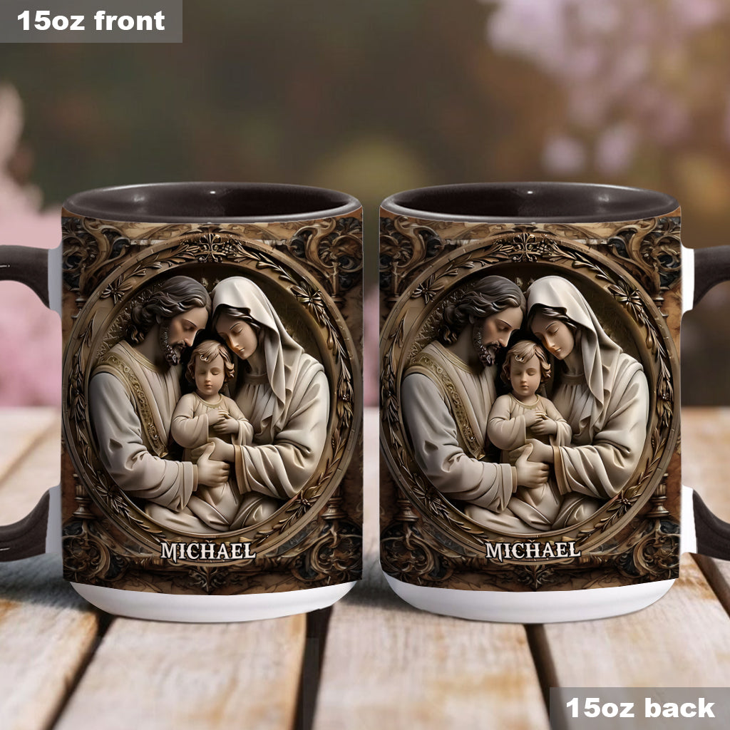 Personalized Christian Accent Mug I Believe In Him Funny Stoner Chick Gift - Image 14