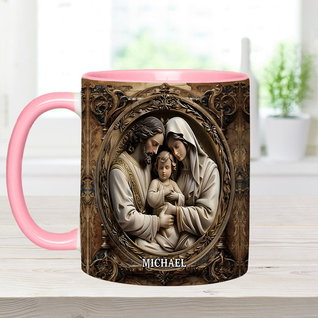 Personalized Christian Accent Mug I Believe In Him Funny Stoner Chick Gift - Image 11