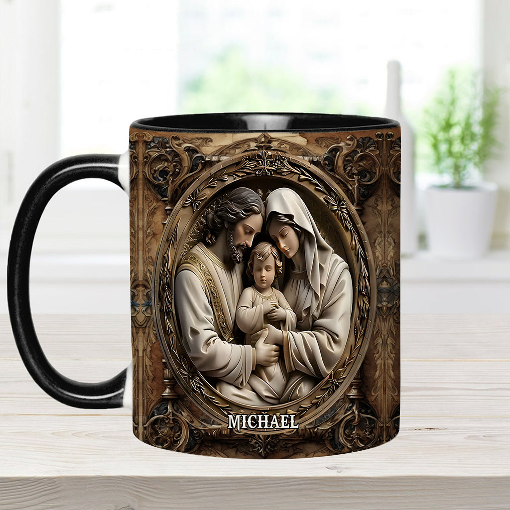 Personalized Christian Accent Mug I Believe In Him Funny Stoner Chick Gift - Image 7