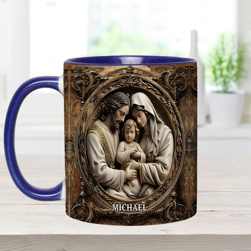 Personalized Christian Accent Mug I Believe In Him Funny Stoner Chick Gift - Image 9