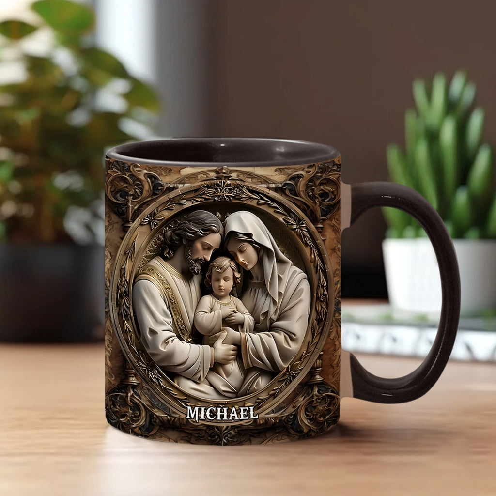 Personalized Christian Accent Mug I Believe In Him Funny Stoner Chick Gift - Image 12