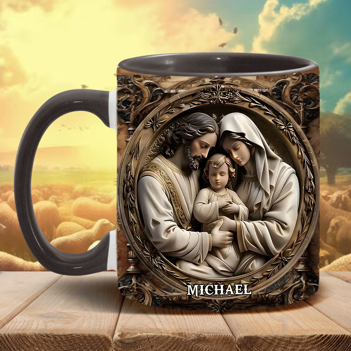 Personalized Christian Accent Mug I Believe In Him Funny Stoner Chick Gift