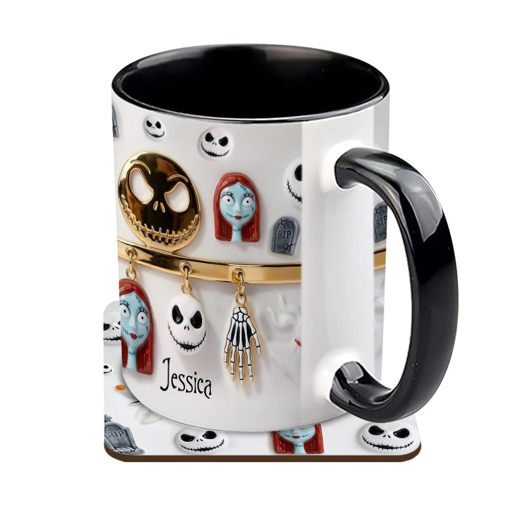 Personalized Couple Accent Mug The Couple Nightmare Mug Best Gift For Couple - Image 2