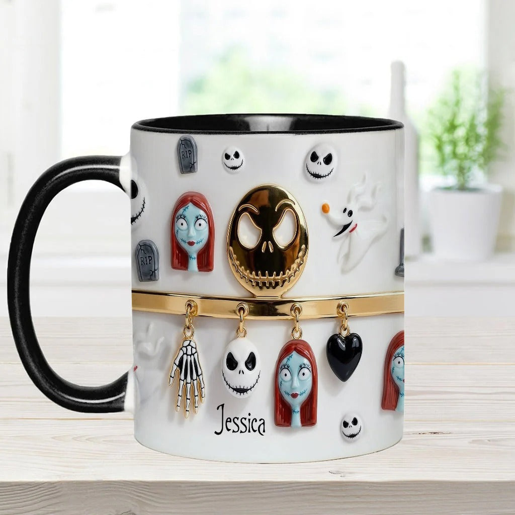 Personalized Couple Accent Mug The Couple Nightmare Mug Best Gift For Couple - Image 5