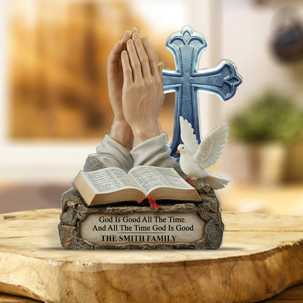 Personalized Custom Shaped Acrylic Plaque God Is Good Good Christian Gifts - Image 2