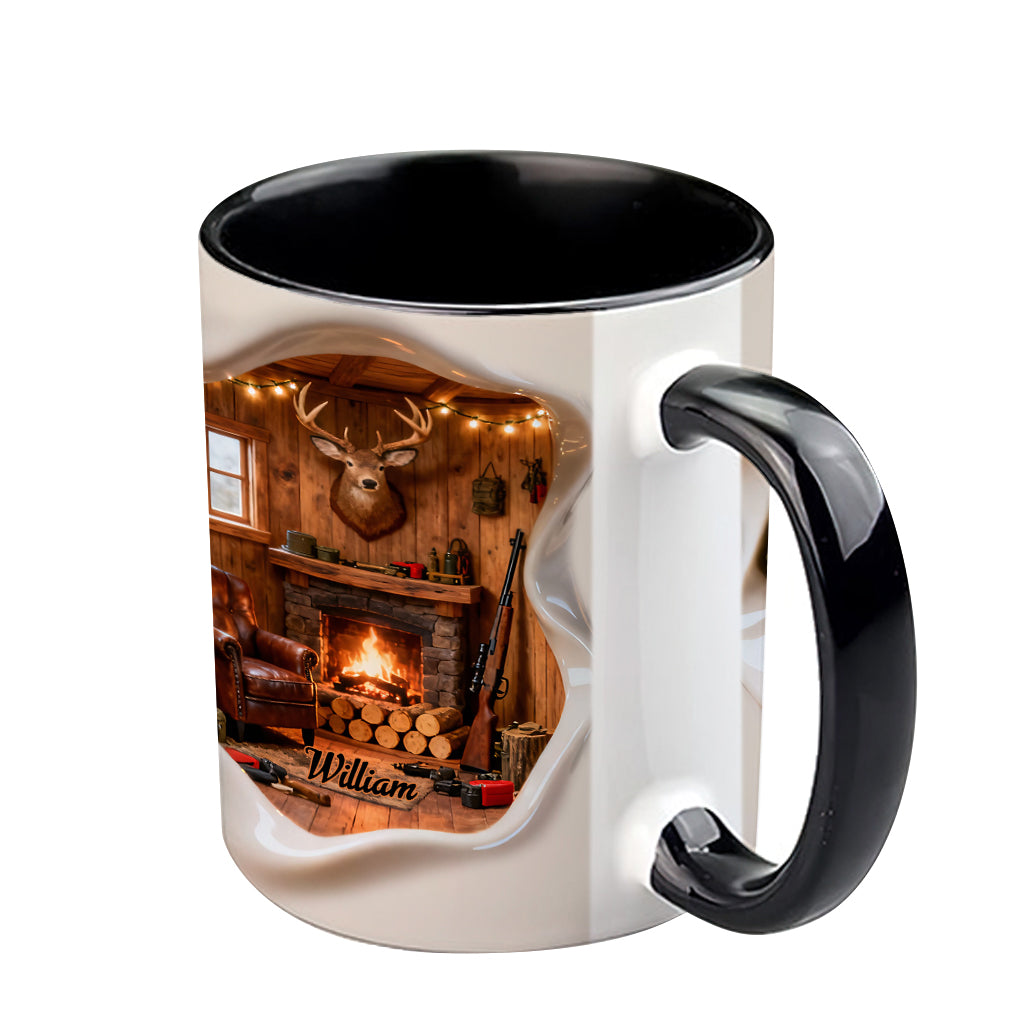Personalized Deer Accent Mug Hunting Cabin Birthday Presents For Deer Hunters - Image 5
