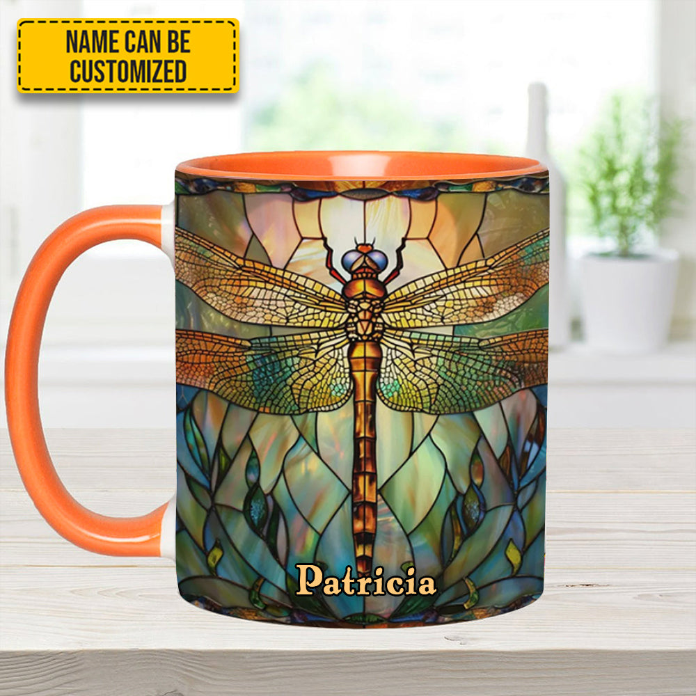 Personalized Dragonfly Accent Mug Dragonfly Dreams Cool Gifts For Dragonfly Lovers - Image 10