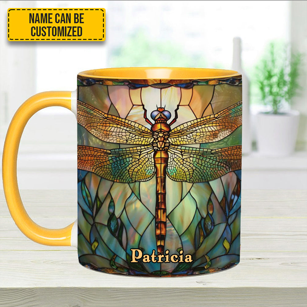 Personalized Dragonfly Accent Mug Dragonfly Dreams Cool Gifts For Dragonfly Lovers - Image 12