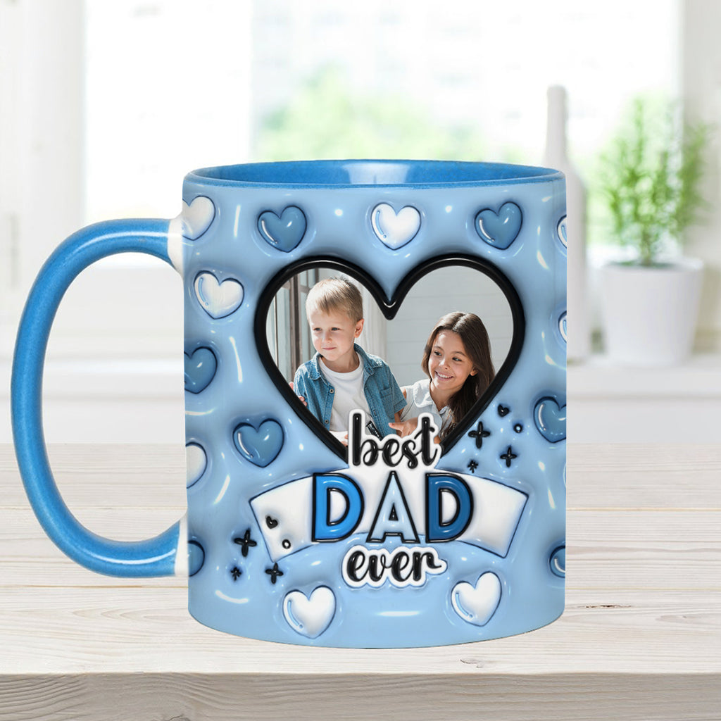Personalized Father Accent Mug Best Dad Ever Unique Gift For Boyfriends - Image 3